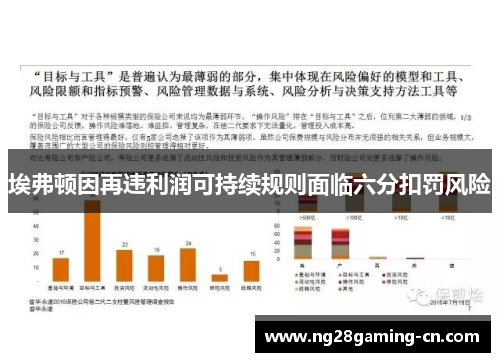 埃弗顿因再违利润可持续规则面临六分扣罚风险